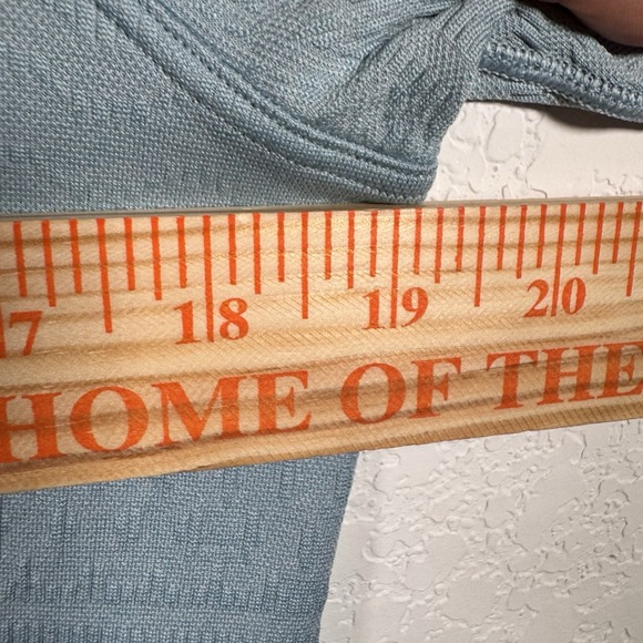 Lululemon Seamless Long Sleeve Top Womens Light Blue Size Medium - Picture 3 of 4